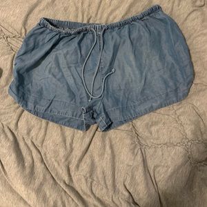 jean shorts
